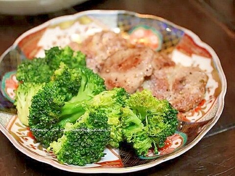 豚肉の塩焼き